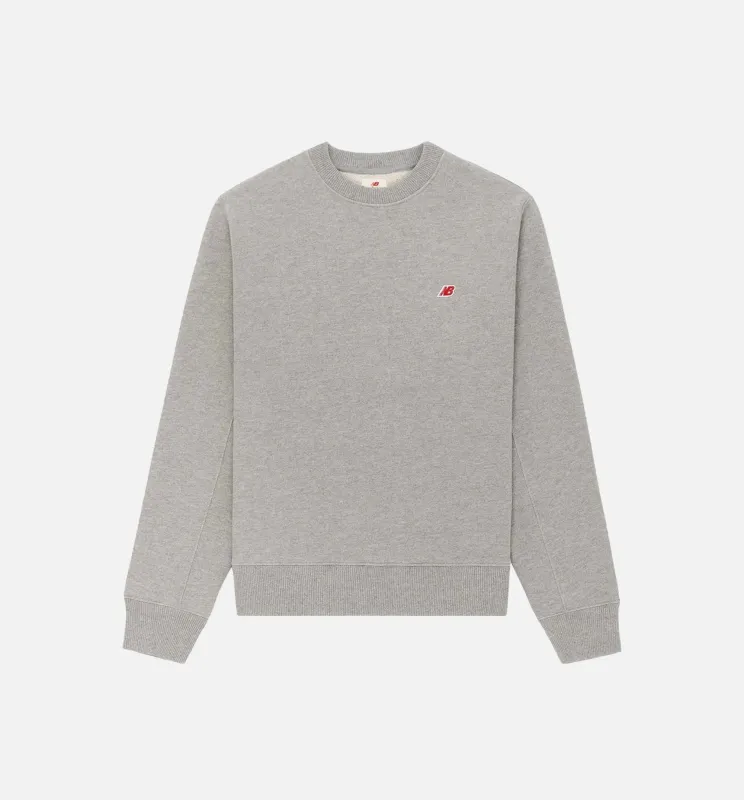 Teddy Santis MADE in USA Core Crewneck Sweatshirt Mens Crew - Grey sold by Nice Kicks Retail