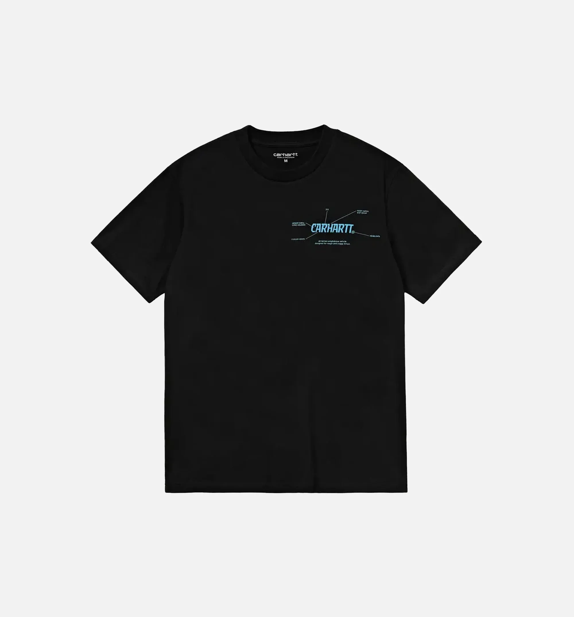 Blueprint Tee Mens T-Shirt - Black sold by Nice Kicks Retail