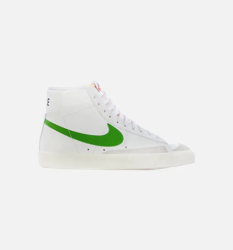 Blazer Mid ’77 Chlorophyll Mens Lifestyle Shoe - White/Green made by Nike