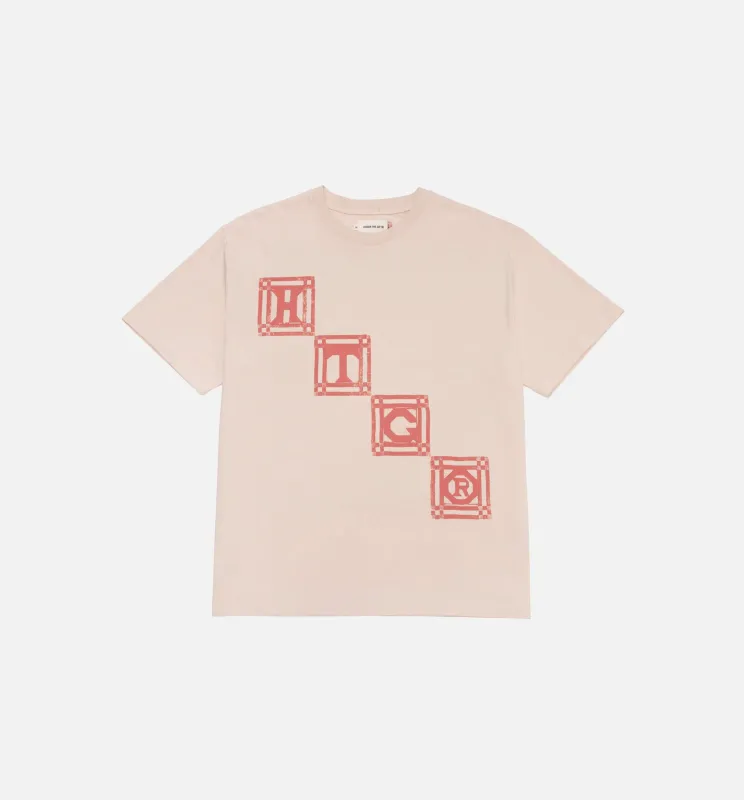 Quilt Tee Mens T-Shirt - Cream sold by Nice Kicks Retail