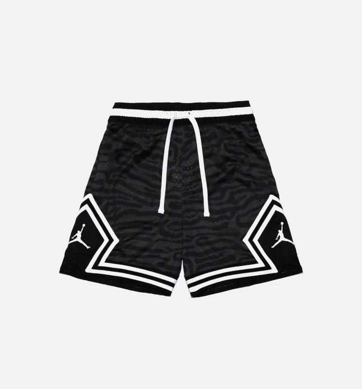 DriFIT Sport Printed Diamond Shorts Mens Shorts - Black/White made by Jordan