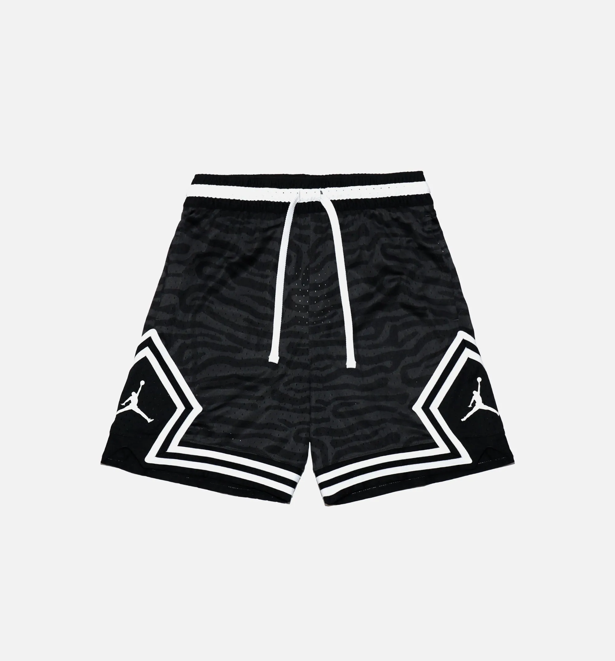 DriFIT Sport Printed Diamond Shorts Mens Shorts - Black/White sold by Nice Kicks Retail
