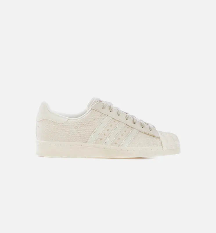 Superstar 82 Mens Lifestyle Shoe - Non Dyed/Chalk White/Cream White made by Adidas