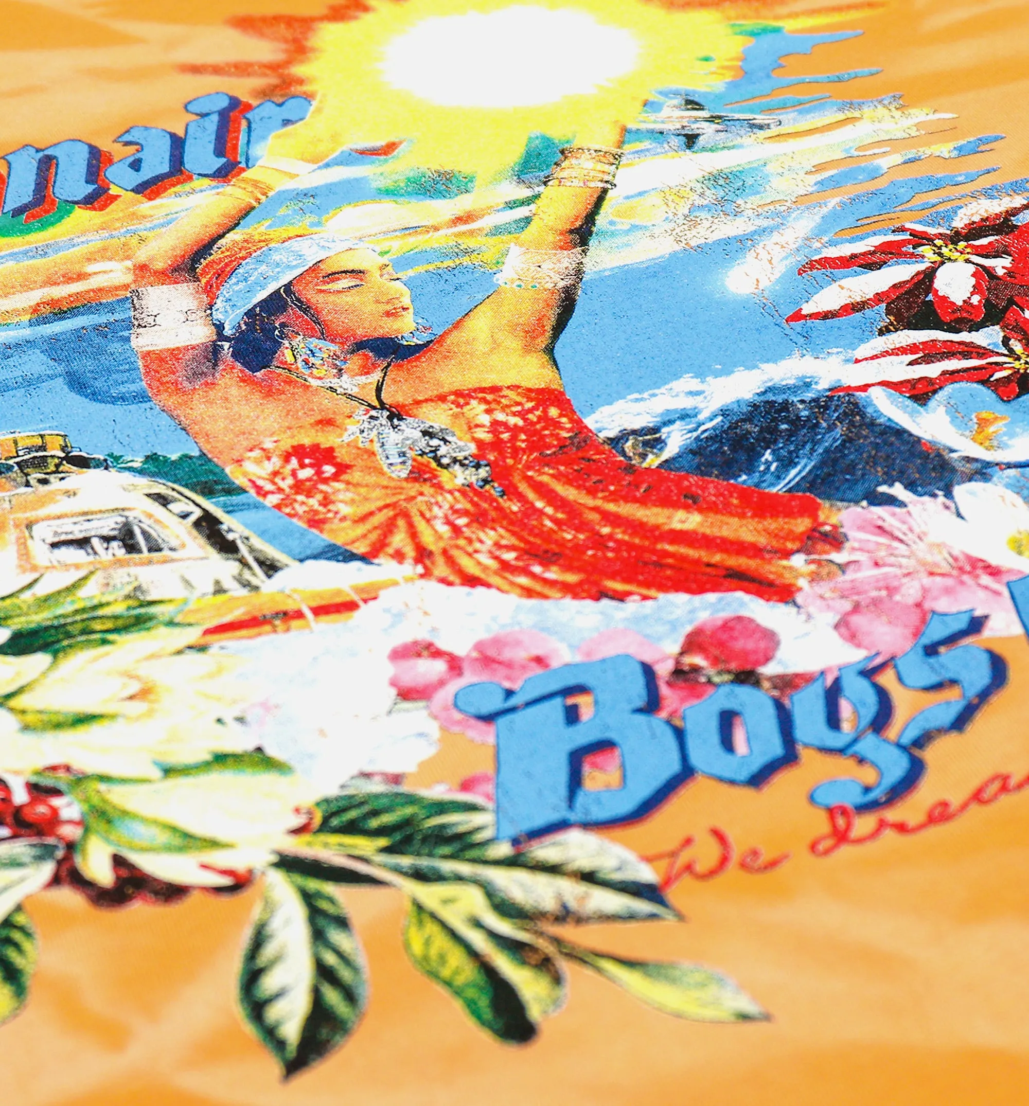 BB Island Dreams Short Sleeve Tee Mens T-shirt - Orange sold by Nice Kicks Retail product image thumbnail 3