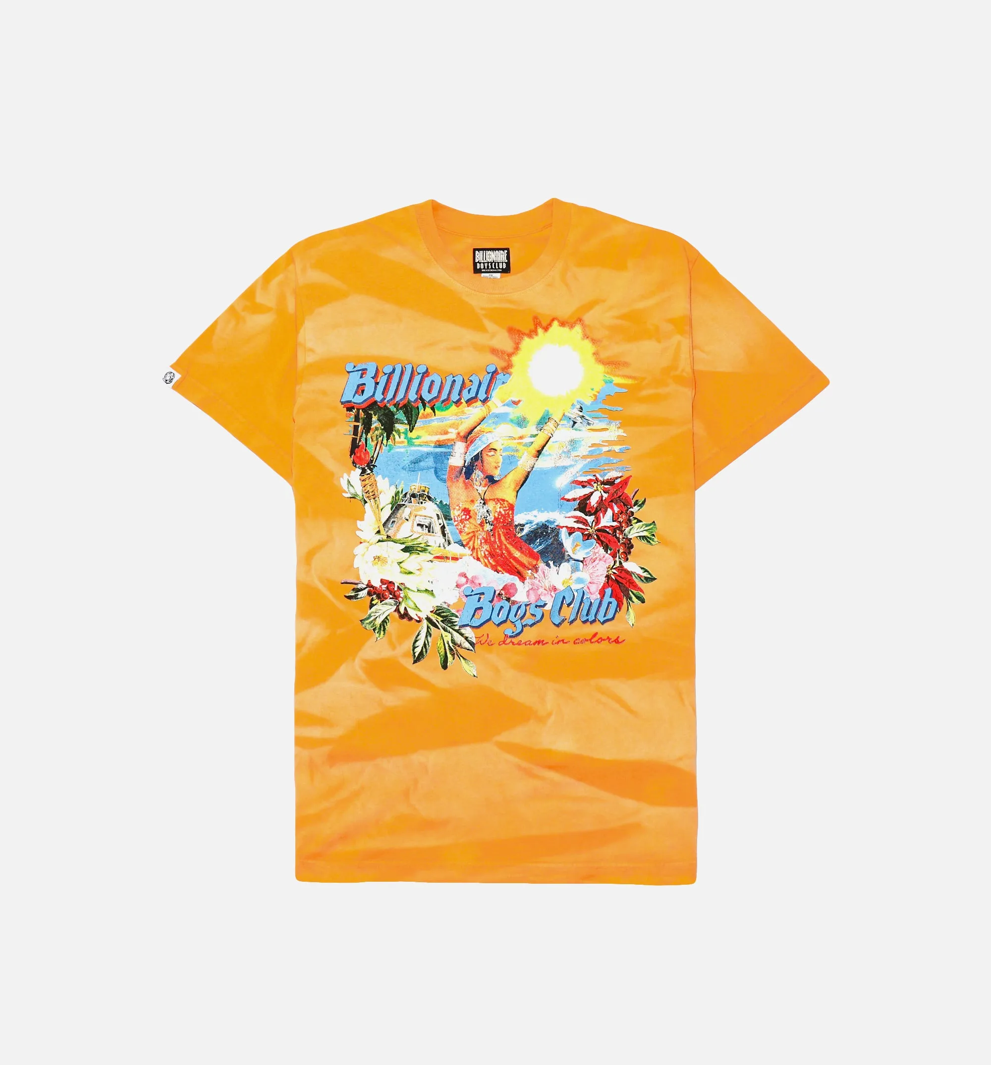 BB Island Dreams Short Sleeve Tee Mens T-shirt - Orange sold by Nice Kicks Retail