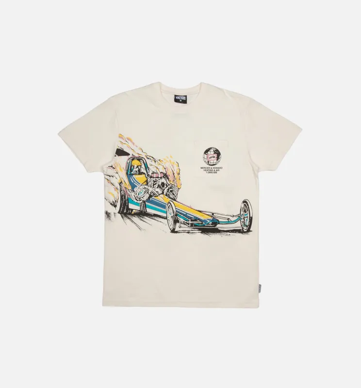 Dont Be A Drag Tee Mens T-shirt - Off White made by Billionaire Boys Club