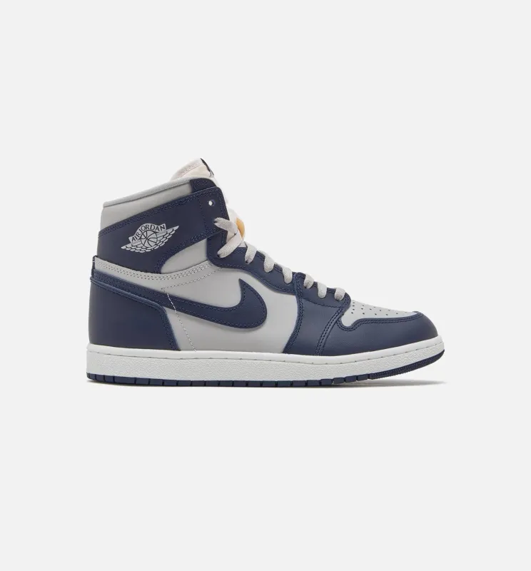 Air Jordan 1 High OG 85 Georgetown Mens Lifestyle Shoe - College Navy/Summit White/Tech Grey Limit One Per Customer made by Jordan