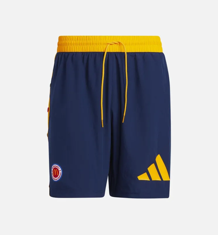 Eric Emanuel McDonalds All American Game Shorts Mens Shorts - Navy/Yellow sold by Nice Kicks Retail