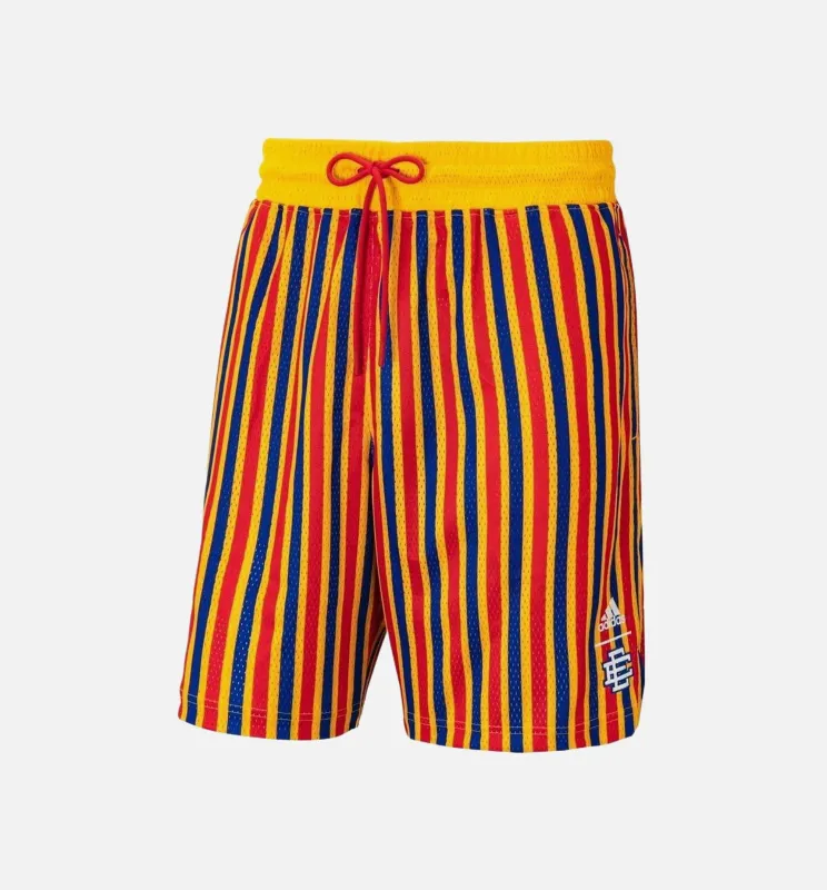Eric Emanuel McDonalds Shorts Mens Shorts - Red/Multi made by Adidas