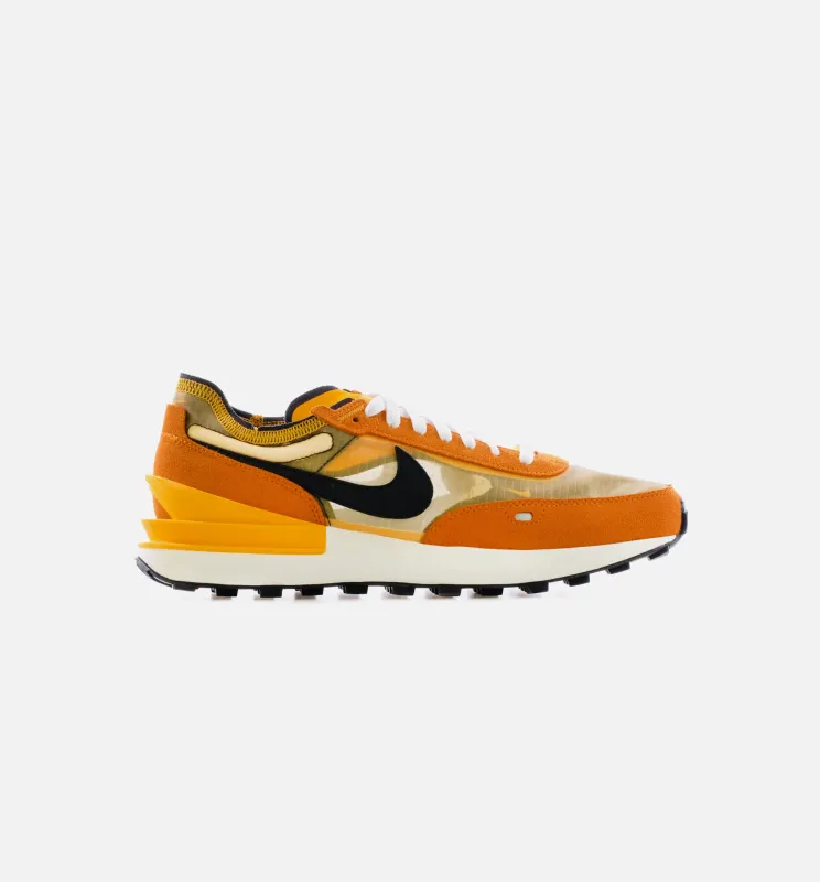 Waffle One SE Mens Lifestyle Shoe - University Gold/Sunset/Racer Blue/Black made by Nike