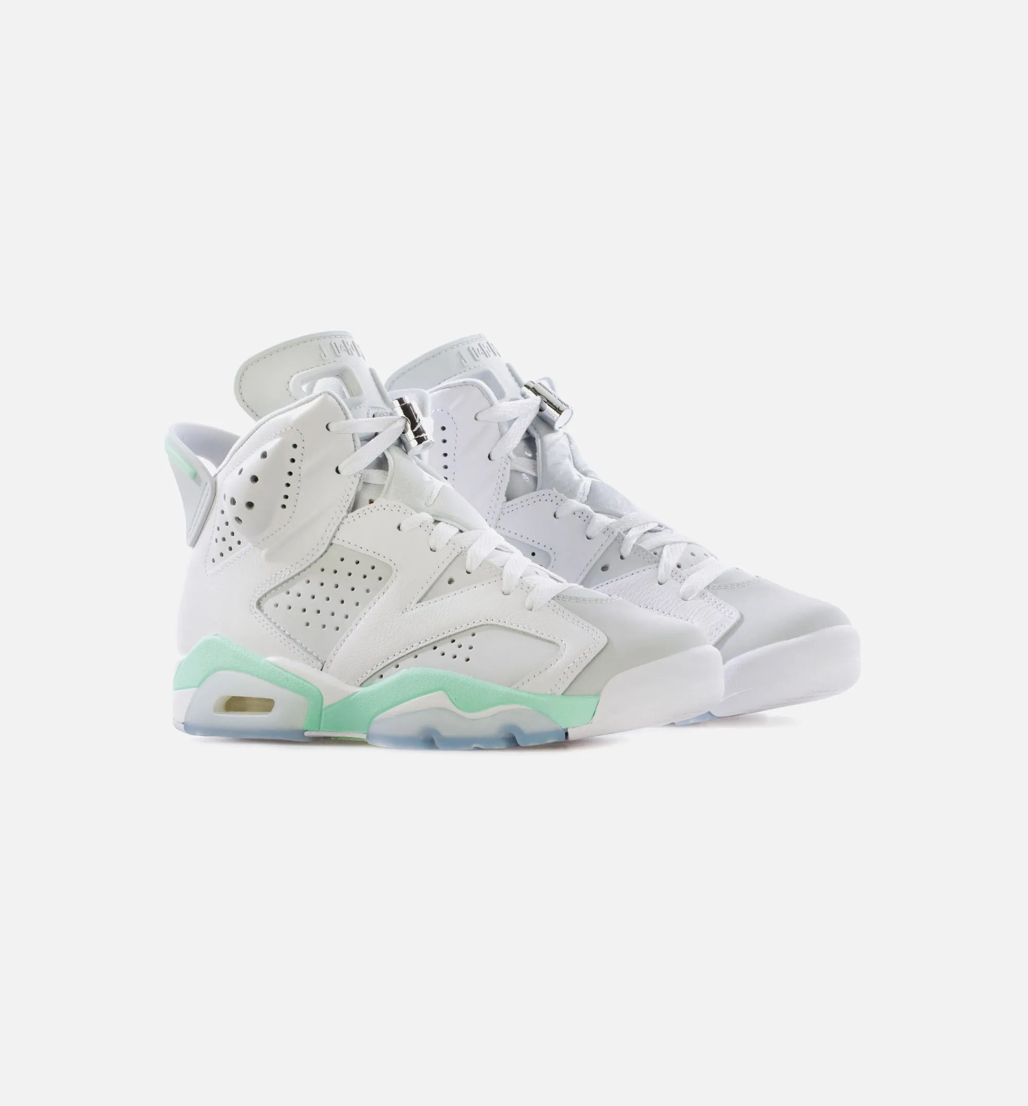 Air Jordan 6 Mint Foam Womens Lifestyle Shoe - White/Pure Platinum/Mint Foam sold by Nice Kicks Retail product image thumbnail 2