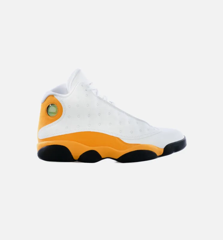 Air Jordan 13 Retro Del Sol Mens Lifestyle Shoe - White/Del Sol Yellow sold by Nice Kicks Retail