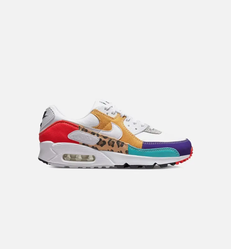 Air Max 90 Animal Safari Womens Lifestyle Shoe - White/Multi made by Nike