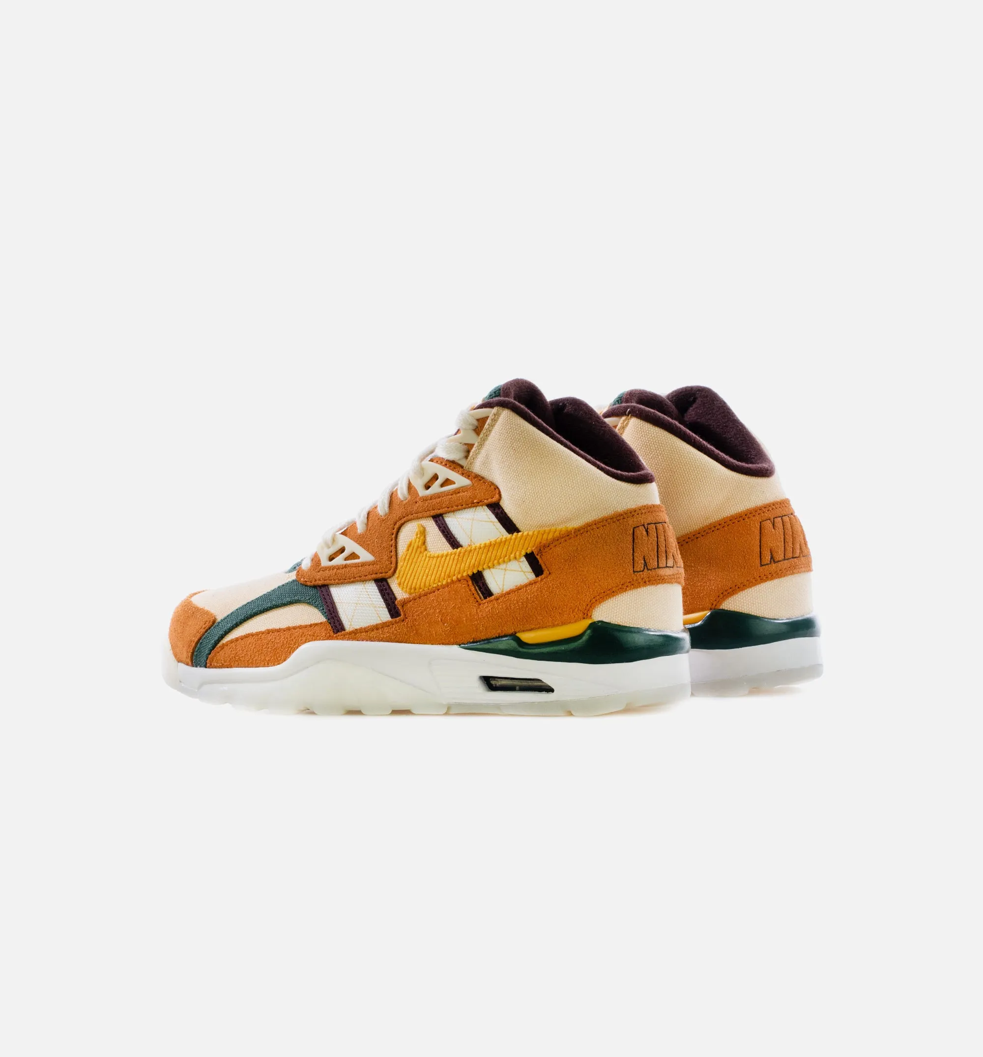 Air Trainer SC High Mens Lifestyle Shoe - Tan/Yellow/Green sold by Nice Kicks Retail product image thumbnail 3