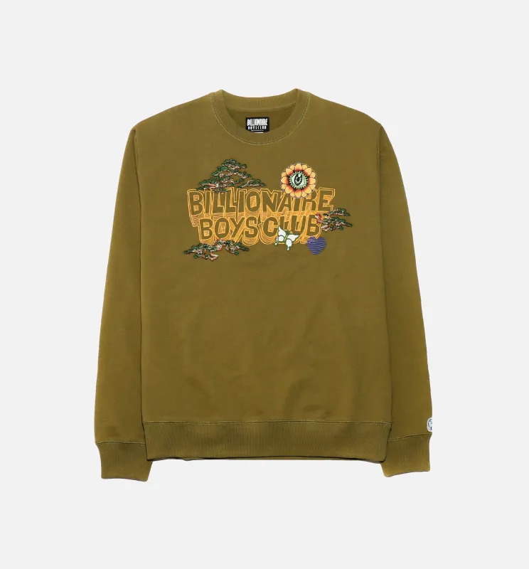 BB Nature Crew Mens Crew - Olive made by Billionaire Boys Club