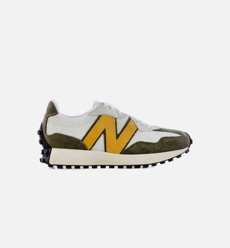 327 Mens Lifestyle Shoe - White/Gold sold by Nice Kicks Retail