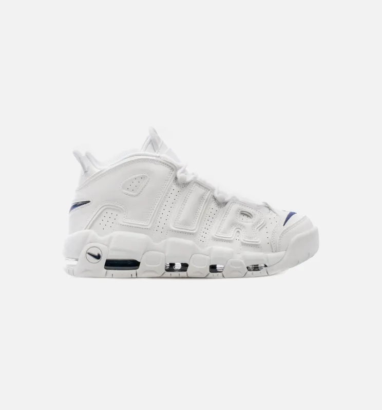 Air More Uptempo 96 White Navy Mens Lifestyle Shoe - White made by Nike