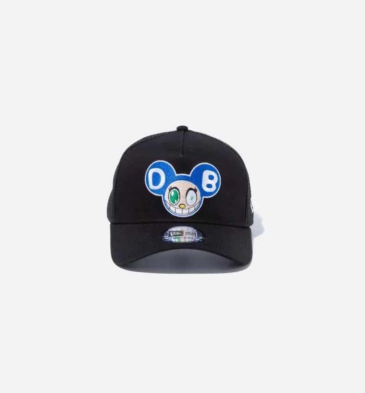 New Era x Takashi Murakami A Frame Trucker DOB 9Forty Mens Hat - Black sold by Nice Kicks Retail