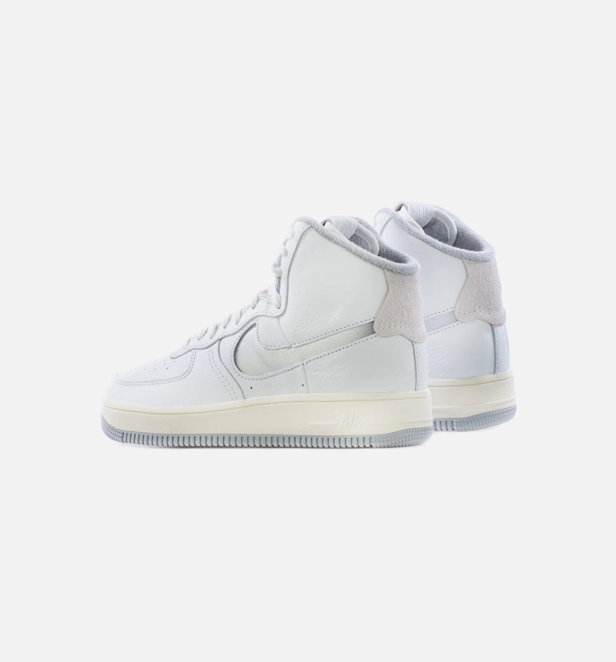 Air Force 1 High Sculpt Silver Womens Lifestyle Shoe - White/Silver sold by Nice Kicks Retail product image thumbnail 3