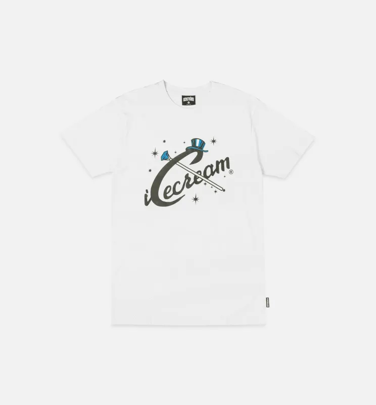 Gleam Short Sleeve Tee Mens T-Shirt - White/Black made by Billionaire Boys Club