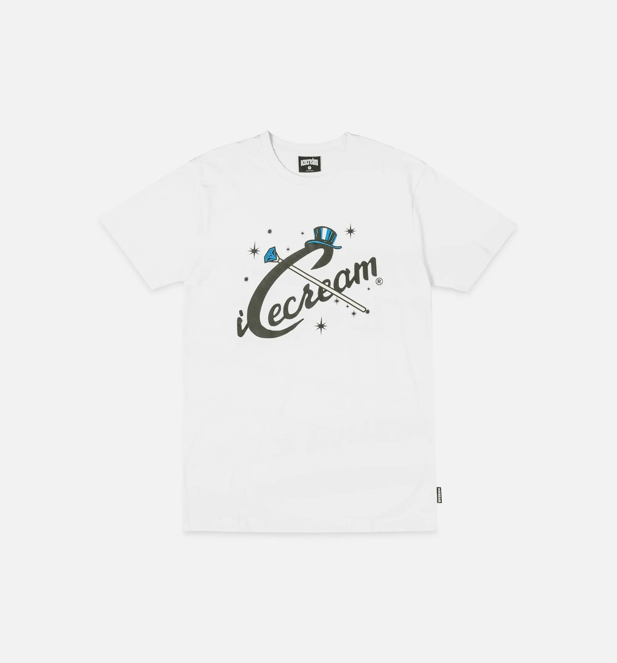 Gleam Short Sleeve Tee Mens T-Shirt - White/Black sold by Nice Kicks Retail