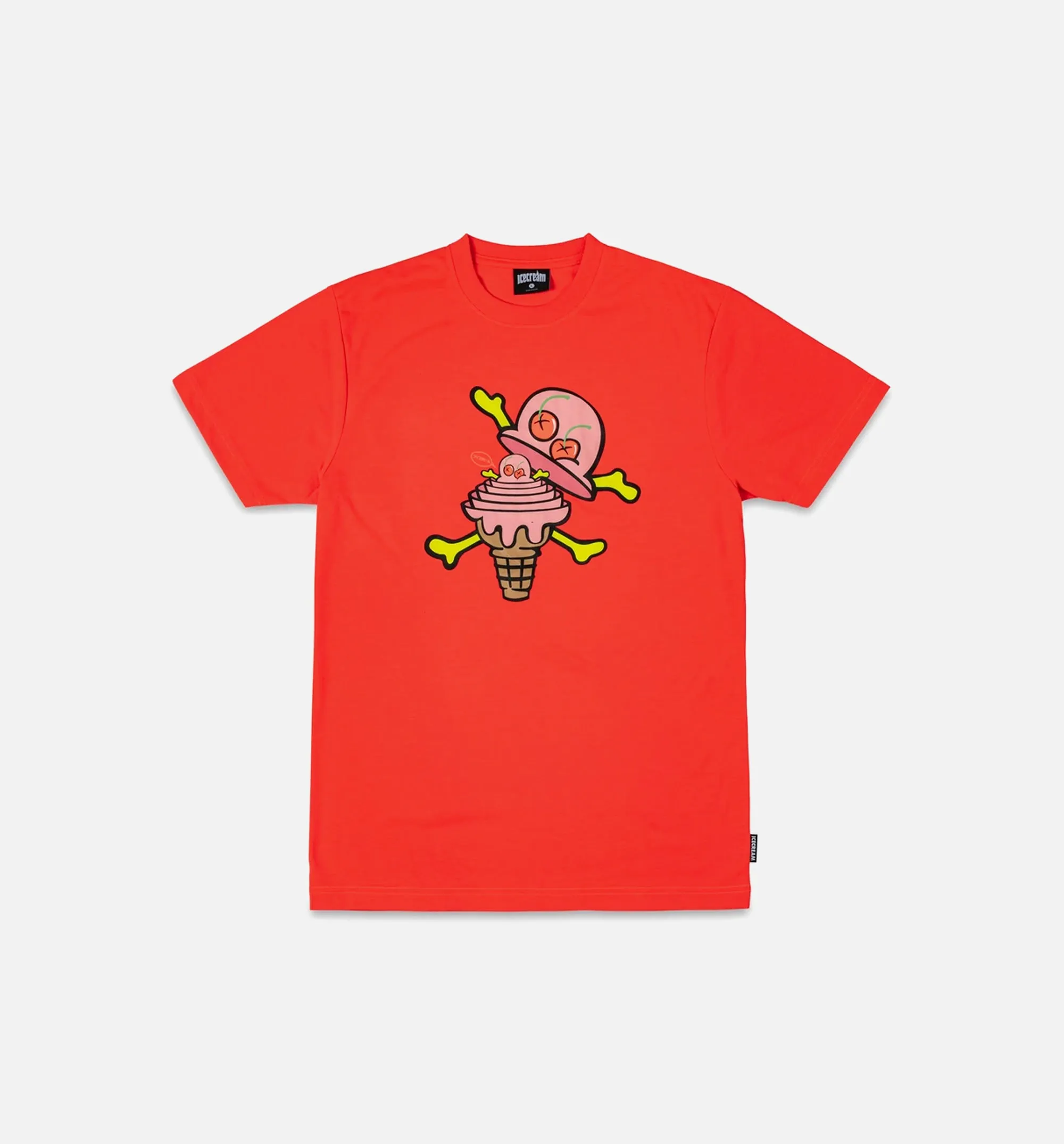 Nesting Short Sleeve Tee Mens T-Shirt - Red/Pink sold by Nice Kicks Retail