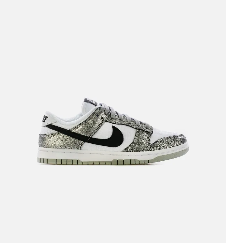 Dunk Low Golden Gals Womens Lifestyle Shoe - Silver/White/Black Limit One Per Customer made by Nike