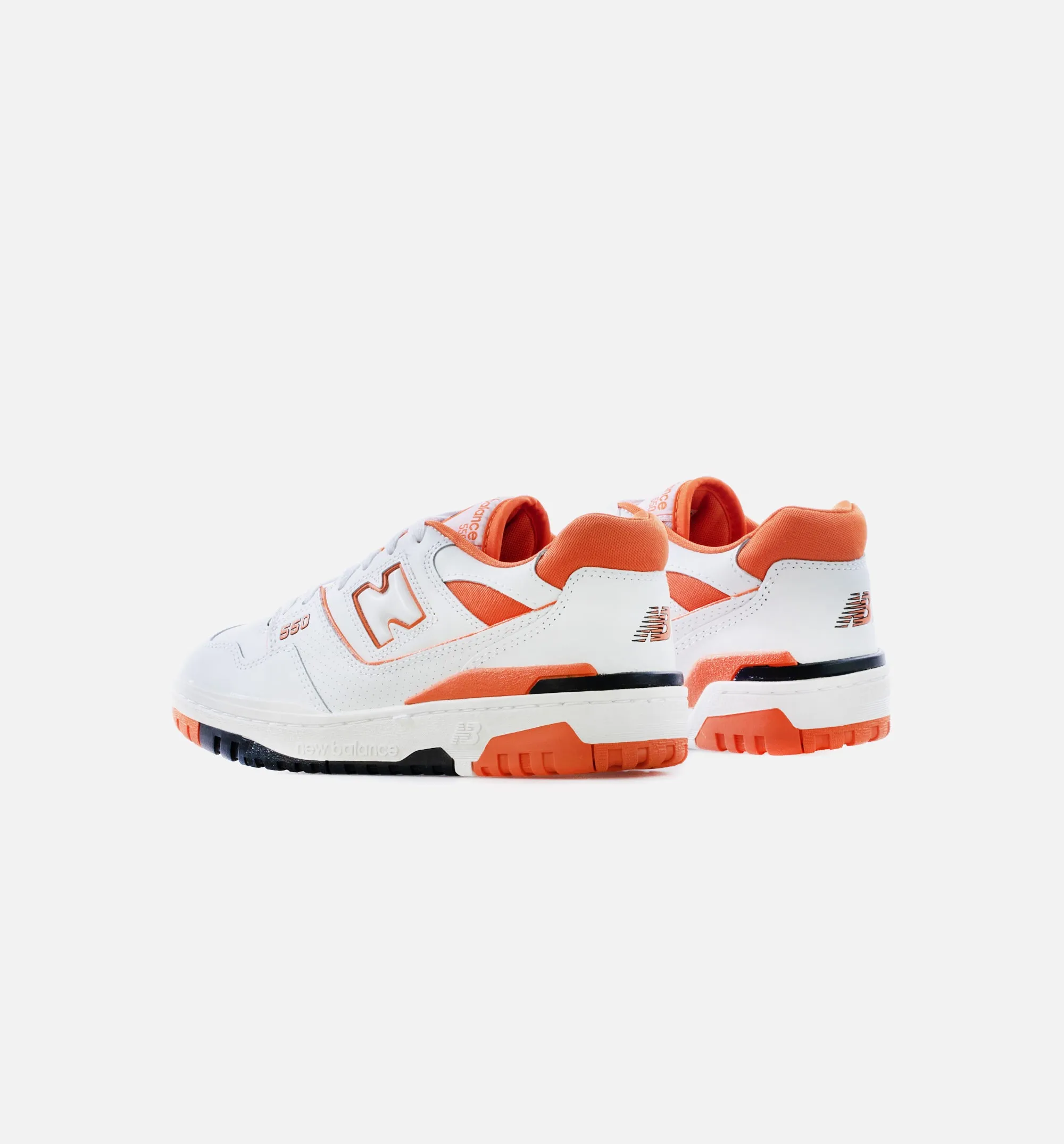 550 Syracuse Mens Lifestyle Shoe - White/Varsity Orange Limit One Per Customer sold by Nice Kicks Retail product image thumbnail 3
