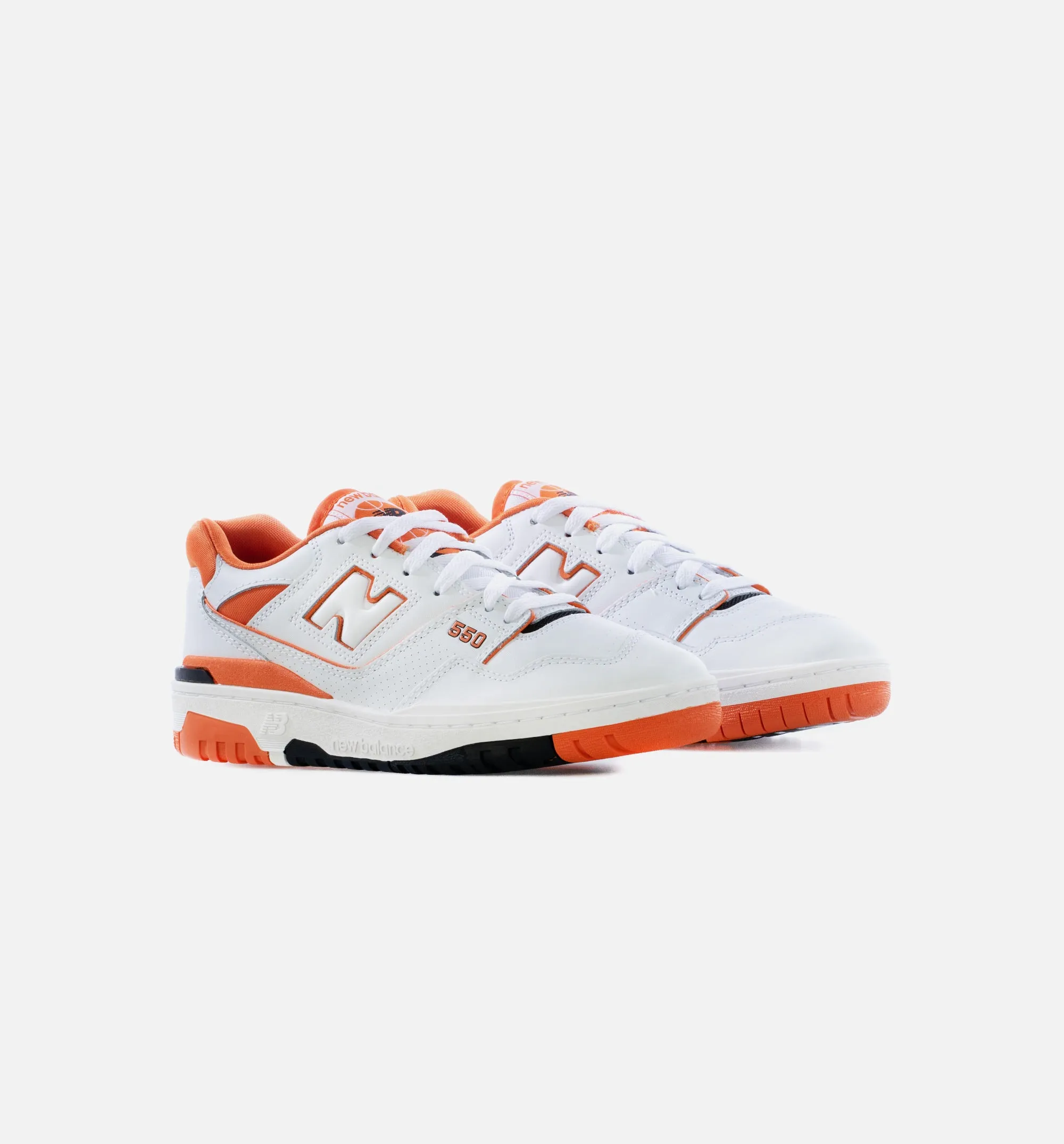 550 Syracuse Mens Lifestyle Shoe - White/Varsity Orange Limit One Per Customer sold by Nice Kicks Retail product image thumbnail 2