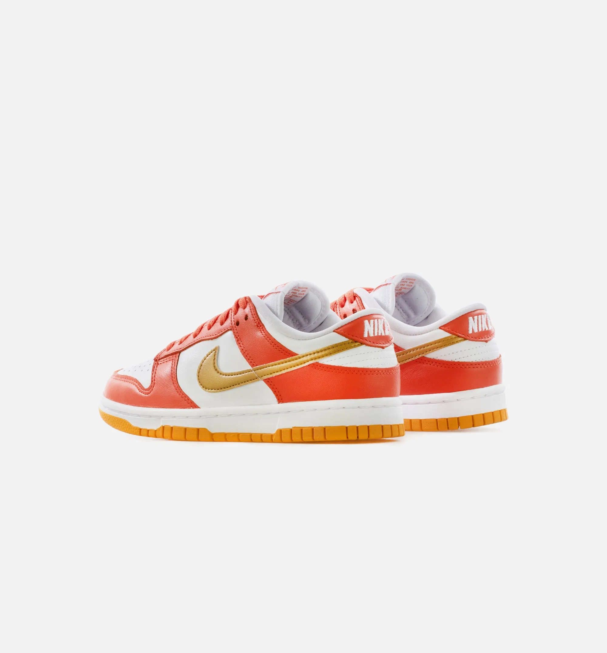 Dunk Low University Gold Womens Lifestyle Shoe - Orange/White/University Gold Limit One Per Customer sold by Nice Kicks Retail product image thumbnail 3