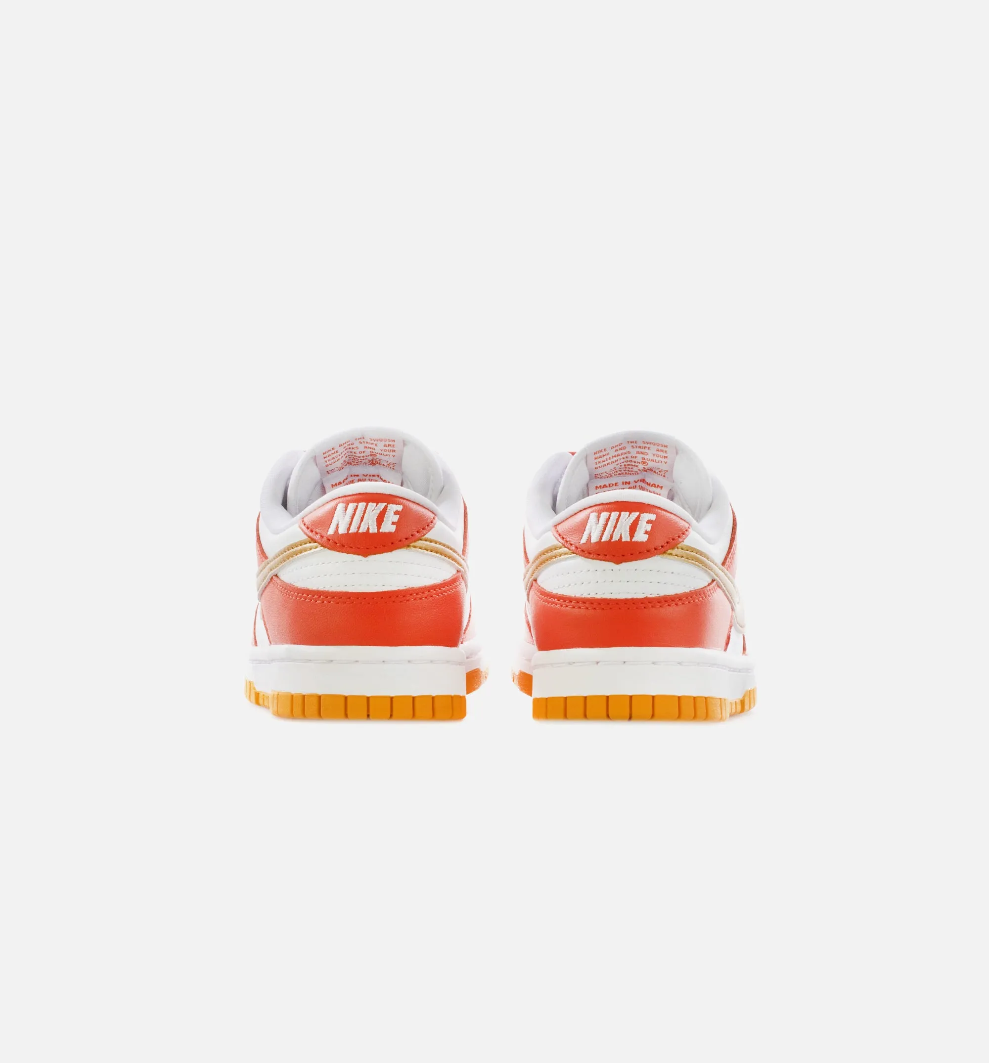 Dunk Low University Gold Womens Lifestyle Shoe - Orange/White/University Gold Limit One Per Customer sold by Nice Kicks Retail product image thumbnail 4