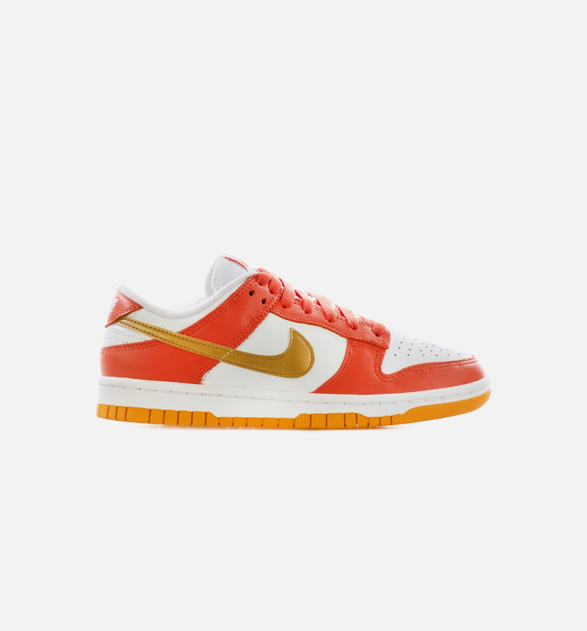 Dunk Low University Gold Womens Lifestyle Shoe - Orange/White/University Gold Limit One Per Customer sold by Nice Kicks Retail