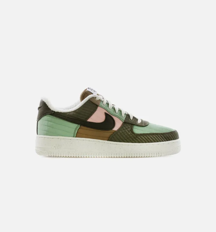 Air Force 1 Toasty Mens Lifestyle Shoe - Olive/Green/Pink made by Nike