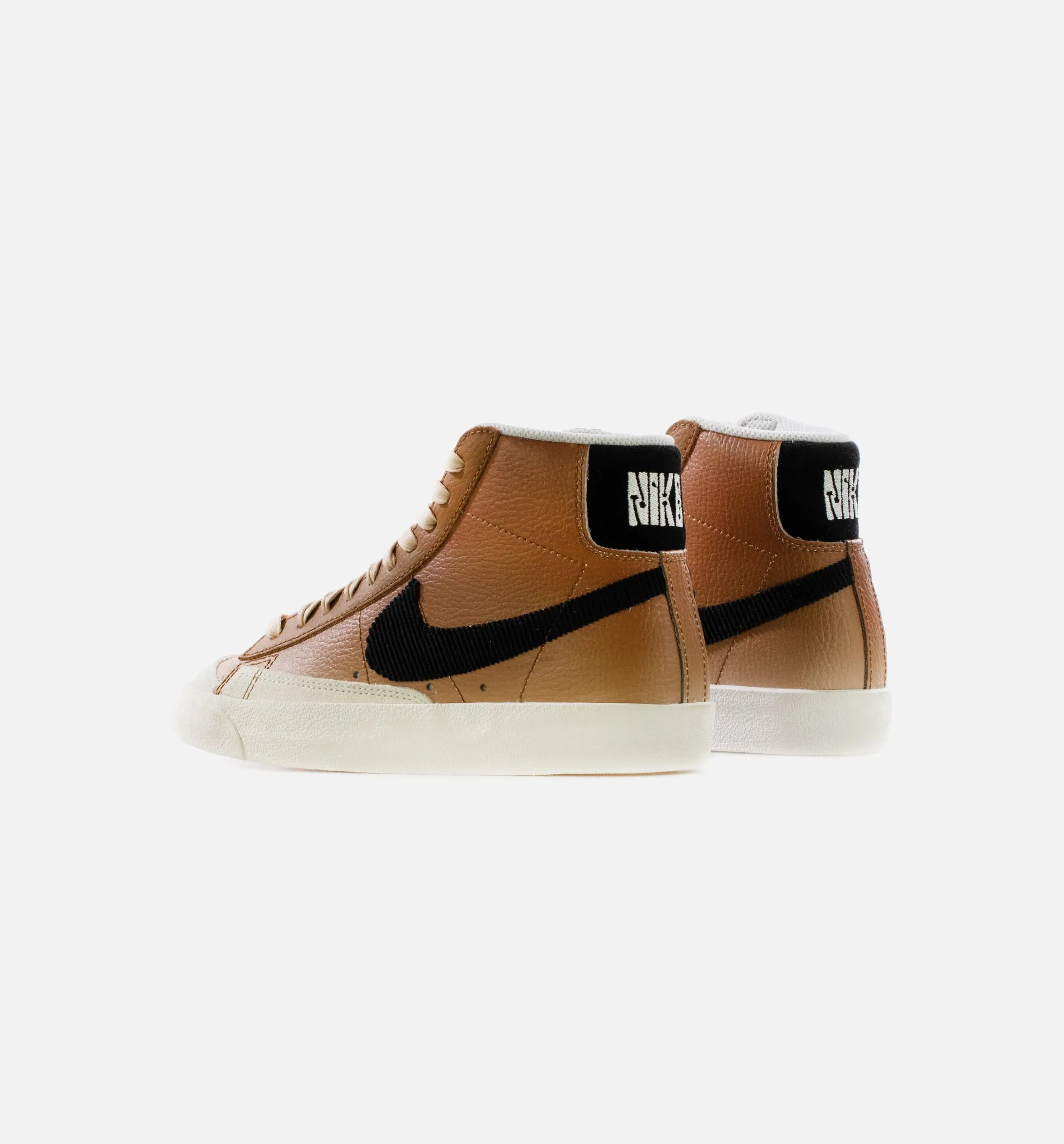 Blazer Mid ’77 Mushroom Womens Lifestyle Shoes - Mushroom/White/Black sold by Nice Kicks Retail product image thumbnail 3