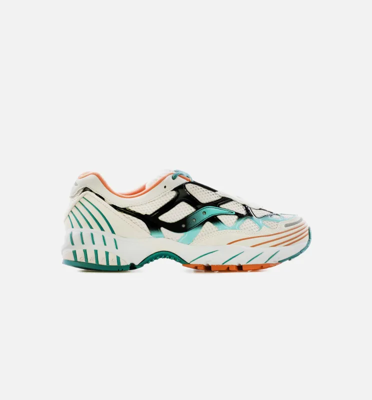 Grid Web Mens Running Shoe - Tan/Black/Blue sold by Nice Kicks Retail