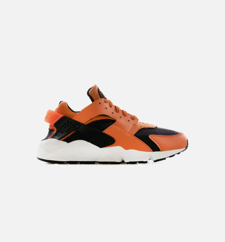 Air Huarache Mens Lifestyle Shoe - Hot Curry/Black/White/Orange made by Nike