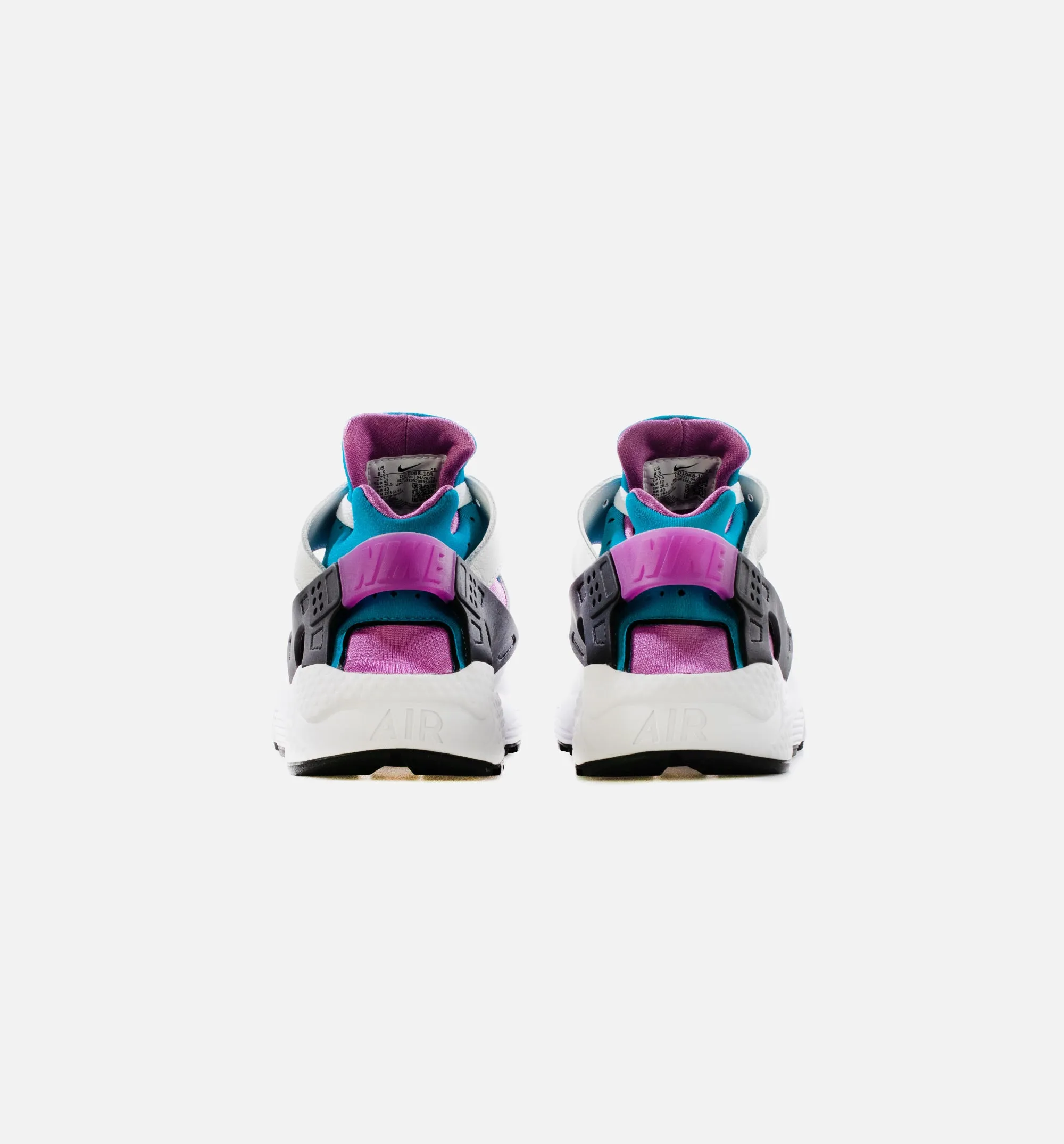 Air Huarache Aquatone Mens Running Shoe - White/Aquatone/Deep Magenta/Black sold by Nice Kicks Retail product image thumbnail 4