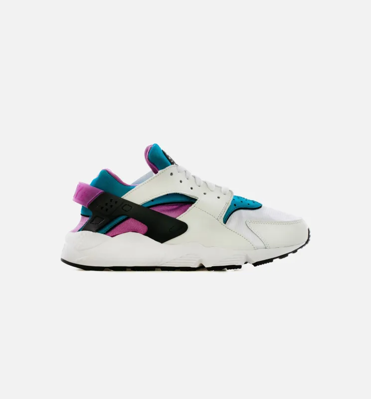 Air Huarache Aquatone Mens Running Shoe - White/Aquatone/Deep Magenta/Black made by Nike
