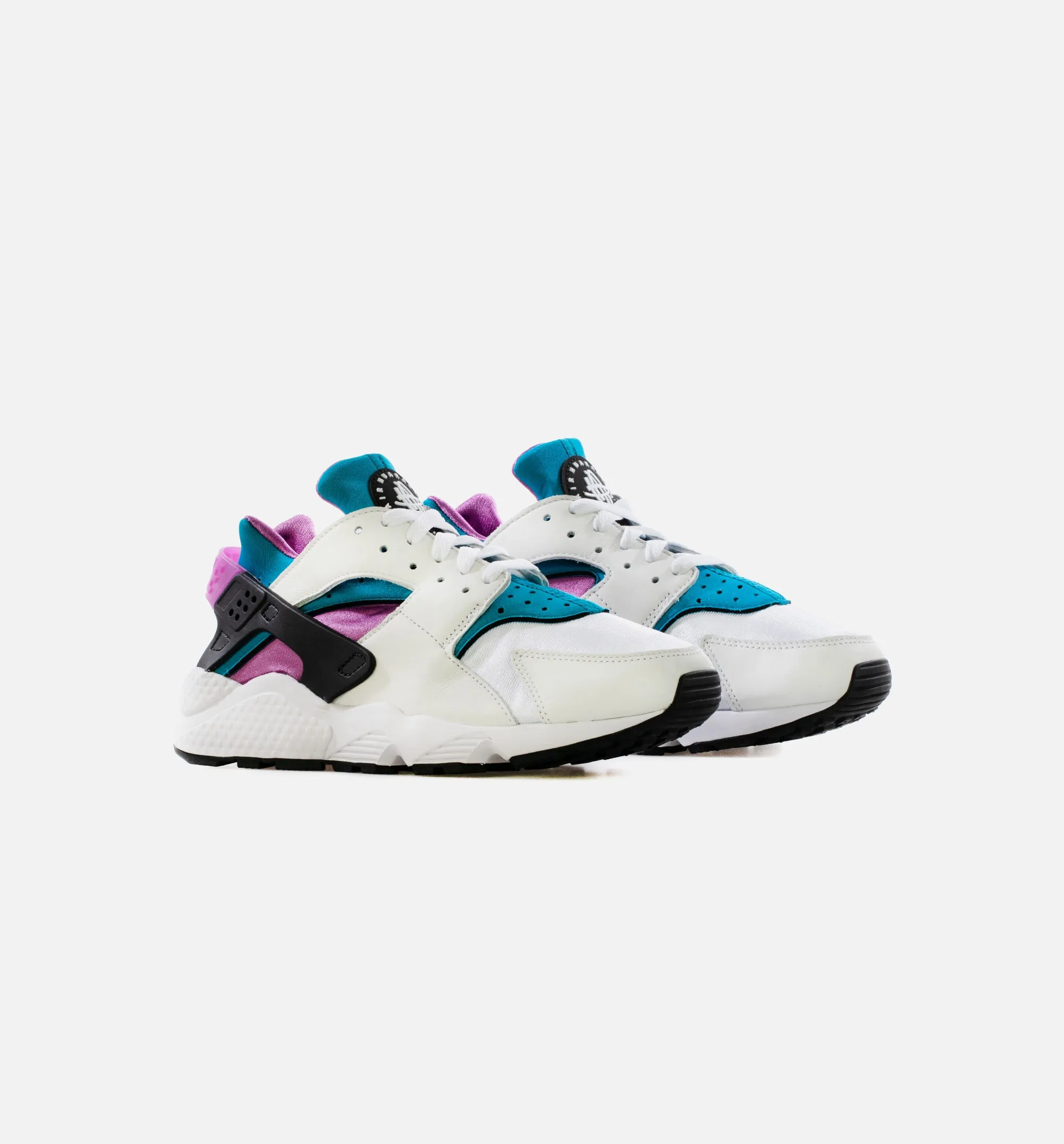 Air Huarache Aquatone Mens Running Shoe - White/Aquatone/Deep Magenta/Black sold by Nice Kicks Retail product image thumbnail 2