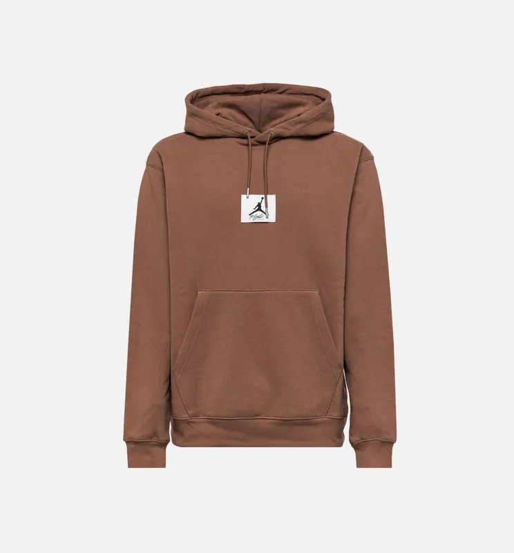 Essentials Statement Fleece Hoodie Mens Hoodie - Archaeo Brown made by Jordan