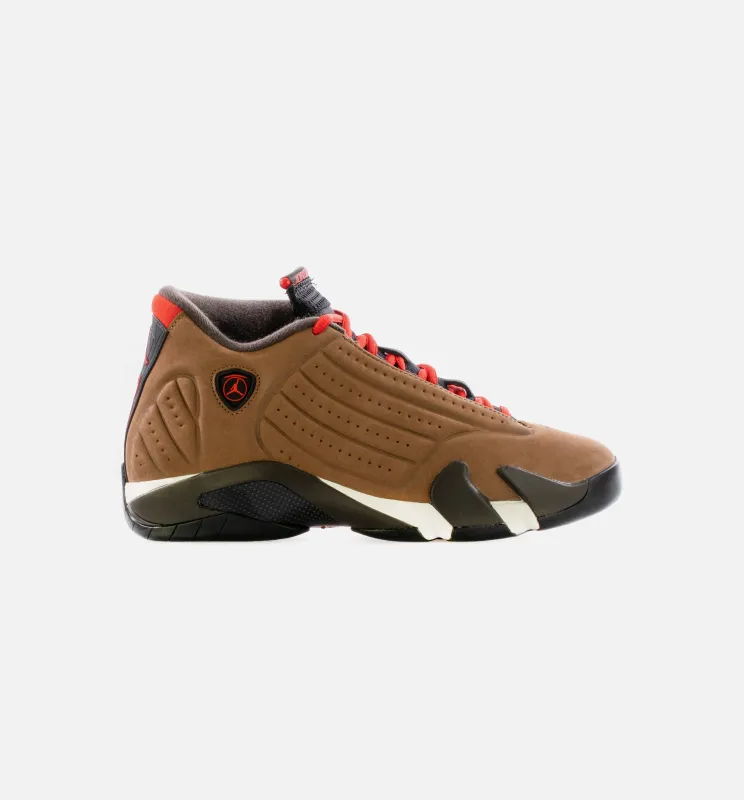 Air Jordan 14 Winterized Mens Lifestyle Shoe - Archaeo Brown/Multi-Color Limit One Per Customer made by Jordan