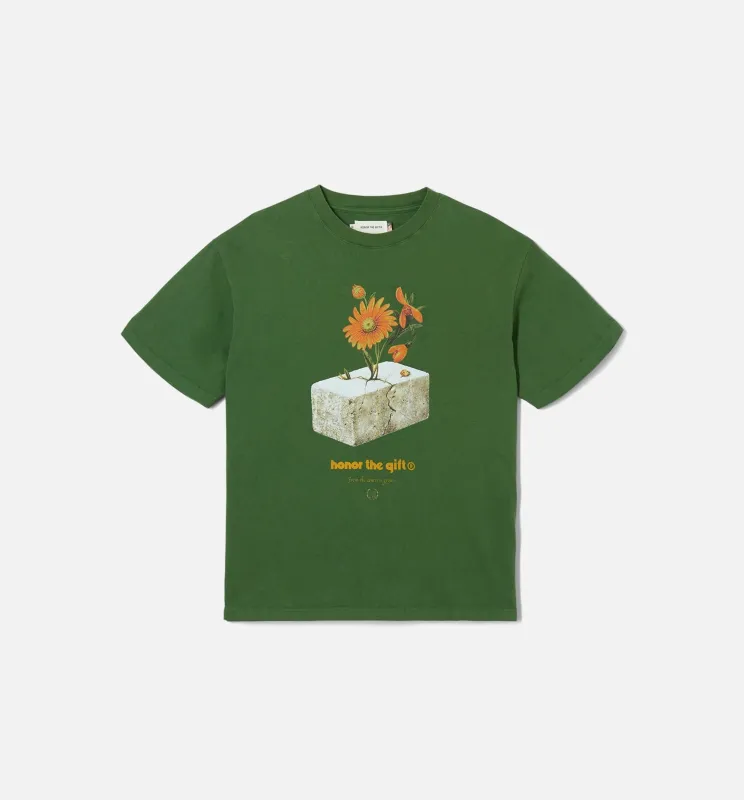 Inner City Love Short Sleeve Tee Mens T-Shirt - Green sold by Nice Kicks Retail