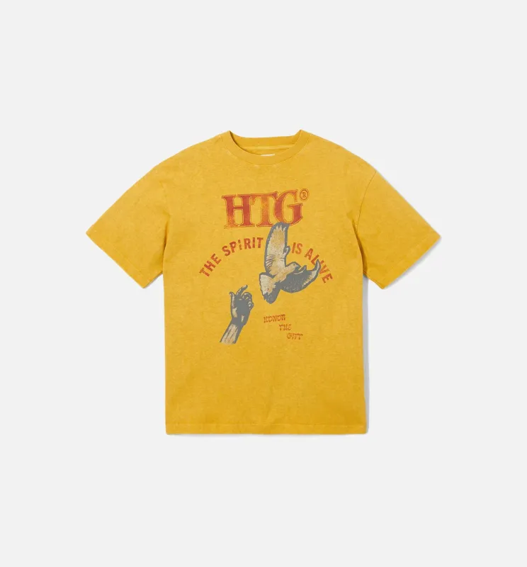 Alive Short Sleeve Tee Mens T-Shirt - Yellow sold by Nice Kicks Retail