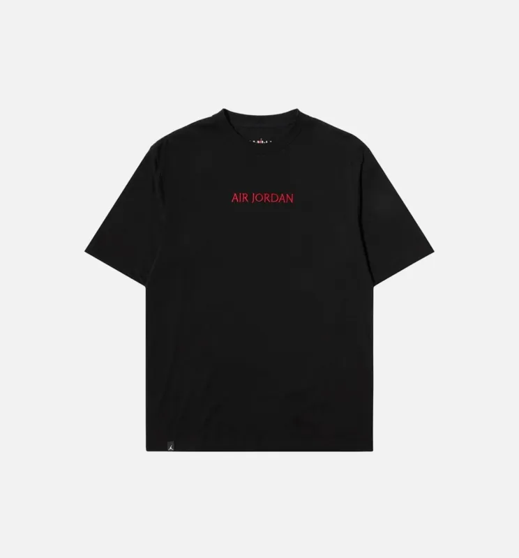 Air Jordan Short Sleeve Tee Mens T-Shirt - Black made by Jordan