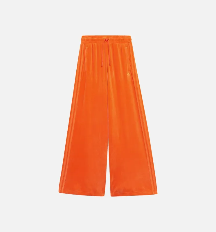 Jeremy Scott Velour Track Pant Womens Pants - Orange made by Adidas