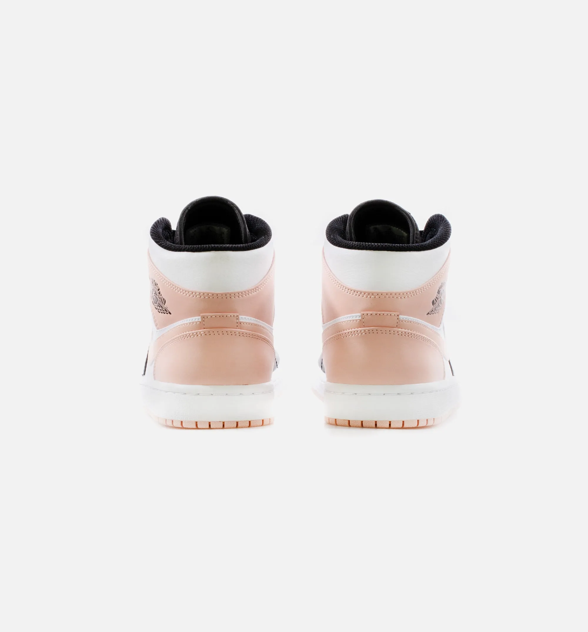 Air Jordan 1 Mid Arctic Orange Mens Lifestyle Shoe - White/Black/Arctic Orange sold by Nice Kicks Retail product image thumbnail 4
