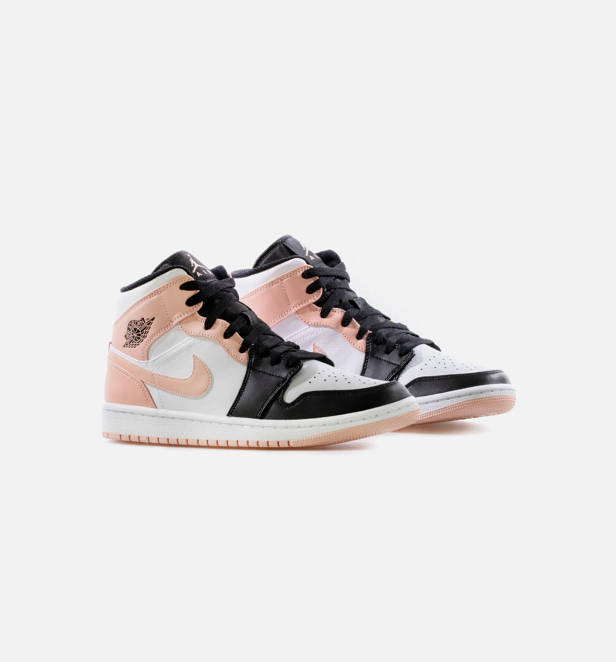 Air Jordan 1 Mid Arctic Orange Mens Lifestyle Shoe - White/Black/Arctic Orange sold by Nice Kicks Retail product image thumbnail 2