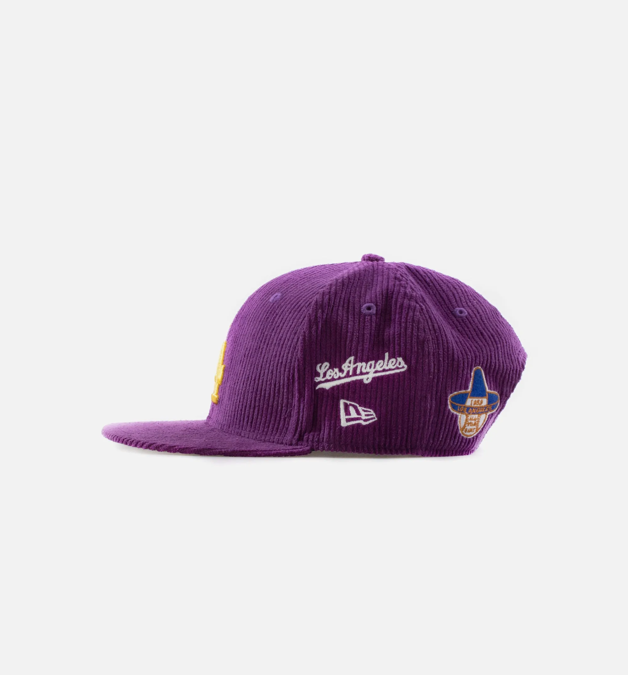 Los Angeles Dodgers Snapback Mens Hat - Purple sold by Nice Kicks Retail product image thumbnail 3