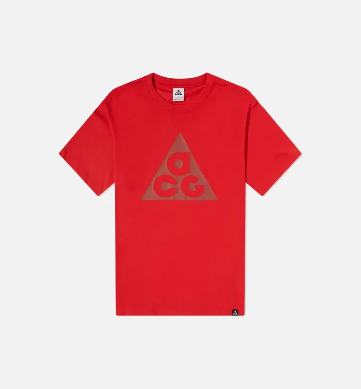ACG Short Sleeve HBR Tee Mens T-Shirt - University Red made by Nike