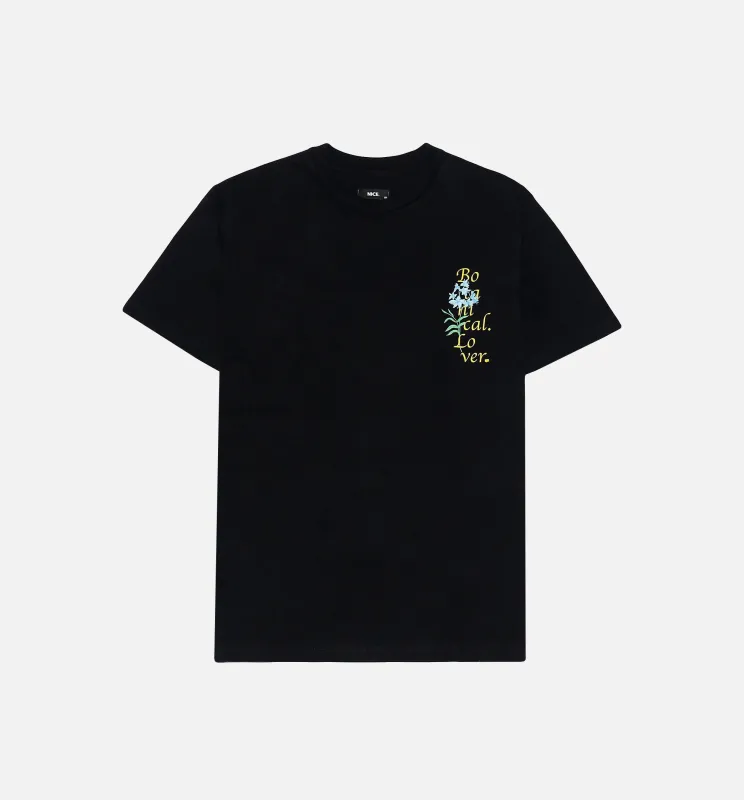 Botanical Short Sleeve Tee Mens T-Shirt - Black made by Nice Kicks Retail